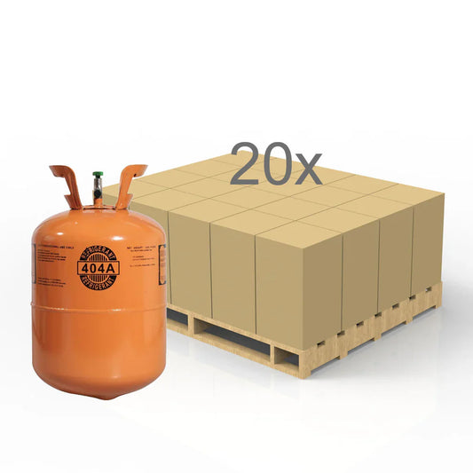 20 Cylinders R-404A Refrigerant 24 LB